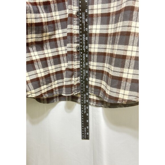 Jachs Mens XL Checkered Long Sleeve Button Down Shacket‎ Shirt - Picture 4 of 12